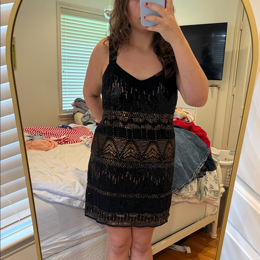 Vintage Forever 21 sequin mini dress
